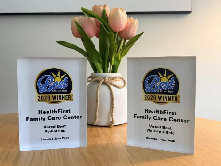 HealthFirst Recognized as Best of the Lakes Region for Pediatrics and Walk-In Care